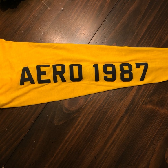 Men’s long sleeved Aeropostale T-shirt - Picture 3 of 3